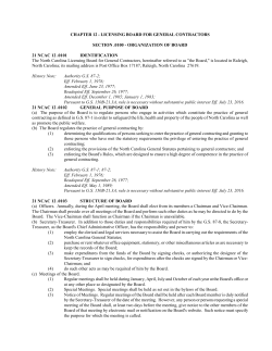 licensing board for general contractors section