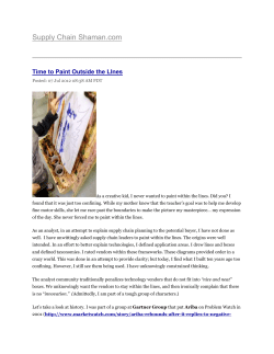 Time to Paint Outside the LInes