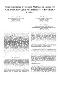 User Experience Evaluation Methods in Games for