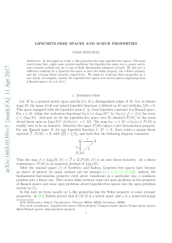 Schur properties over some Lipschitz