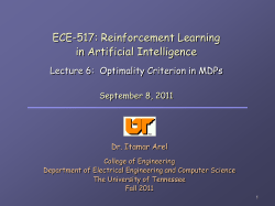 ECE-453 Lecture 1 - UTK-EECS