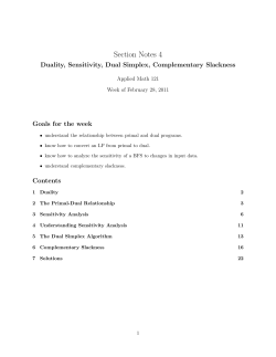 Section Notes 4