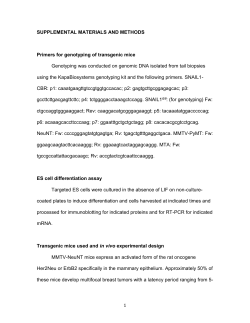 Supplemental Material and Methods
