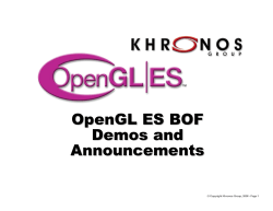 2shq*/ (6 %2) `hprv dqg $qqrxqfhphqwv