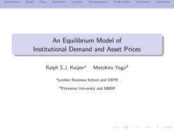 An Equilibrium Model of Institutional Demand and Asset Prices