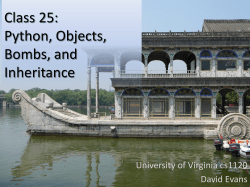 class - cs.Virginia - University of Virginia