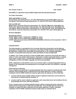 NRSC-5 - National Radio Systems Committee