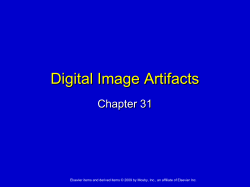 Digital Image Artifacts
