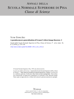 A pseudoconcave generalization of Grauert`s direct image theorem : I