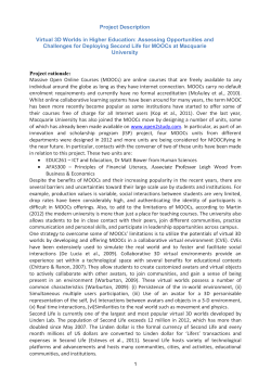 Carrick Institute Online Grant Application - MQ staff