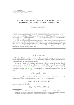 EXAMPLES OF HOMOGENEOUS MANIFOLDS WITH UNIFORMLY