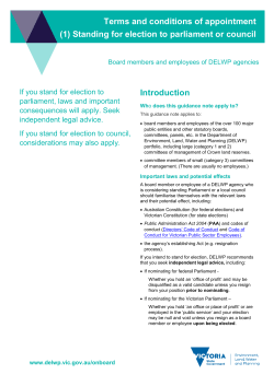 On Board - Terms - 01 - Standing For Election