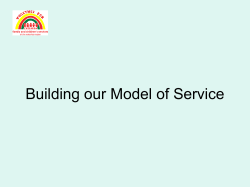 Multi Year Results Business Plan - Brant Family and Children`s