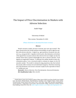 The Impact of Price Discrimination in Markets with Adverse Selection