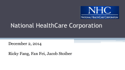 National HealthCare Corporation