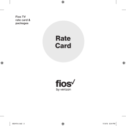 Rate Card