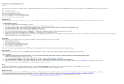 Grade 8 ELA Curriculum Maps/Pacing Guide Overview Grade 8 ELA