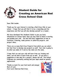 &Igrave;American Red Cross Chestnut Ridge Chapter