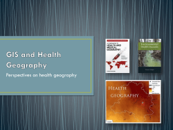 Medical Geography