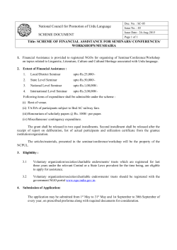 The Director - National Council for Promotion of Urdu Language