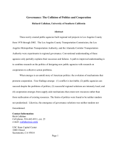 Abstract - FSU Local Governance