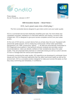 ICO, turn pool care into child play