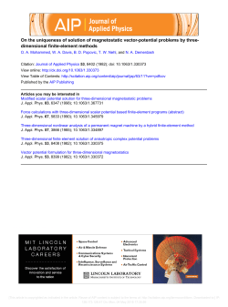 On the uniqueness of solution of magnetostatic vector