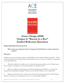 Game Change (2010) Chapter 6 - Argument