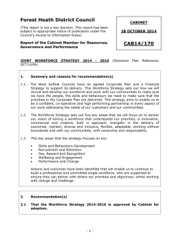 CAB FH 14 10 28 repcab14170 - Joint Workforce Strategy 2014