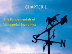 Economics of Effective Management