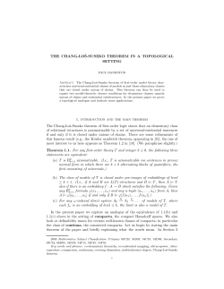 The Chang-Los-Suszko theorem in a topological setting