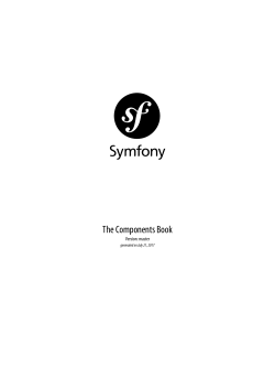 The Components Book