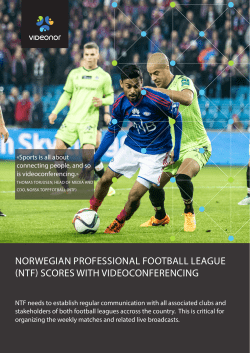 NORWEGIAN PROFESSIONAL FOOTBALL LEAGUE (NTF