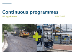 2018 21 NLTP TIO training Continuous
