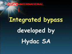 Integrated bypass