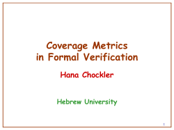 Coverage Metrics for Temporal Logic Model Checking