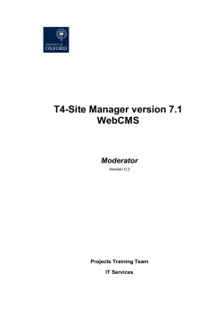 Site Manager