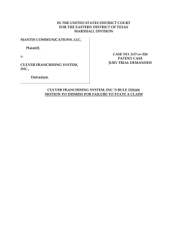 a motion to dismiss