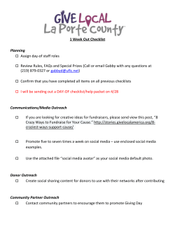 May 6 th , send out an explanation to your fans and followers in the