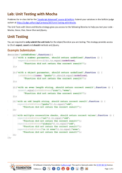 Exercises and Homework for the JavaScript Advanced