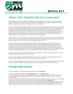 - Coles-Moultrie Electric Cooperative