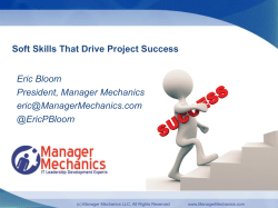 Making the IT Management Move