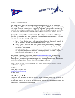 Sailors for the Sea Information
