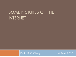 Some pictures of the internet