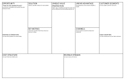 opportunity solution unique value proposition unfair advantage