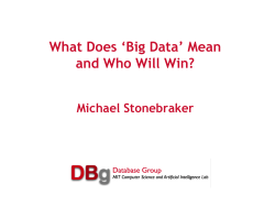 Big Data
