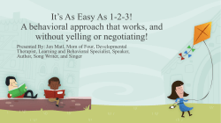 1 2 3 Power Point Presentation