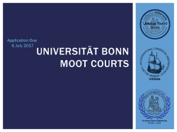 PowerPoint-Pr&auml;sentation - jura | Uni Bonn