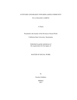 chapter i - California State University