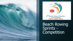 The Final Eight crews - Asian Rowing Federation